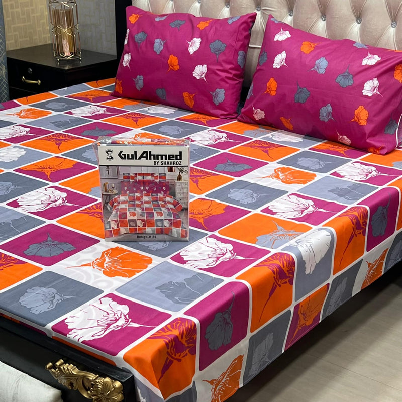 GUL AHMED  REPLICA BOX PACKING BEDSHEET