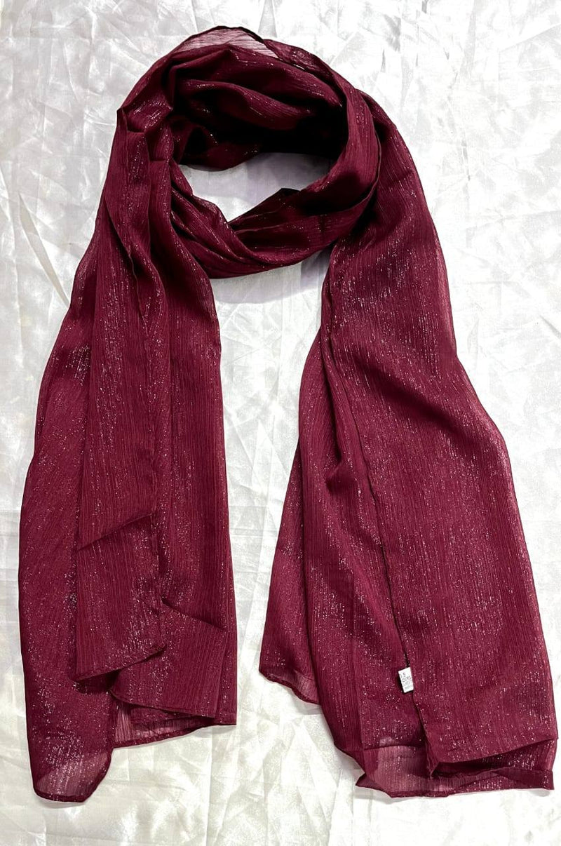 CRINCKLE ZARI HIJABS