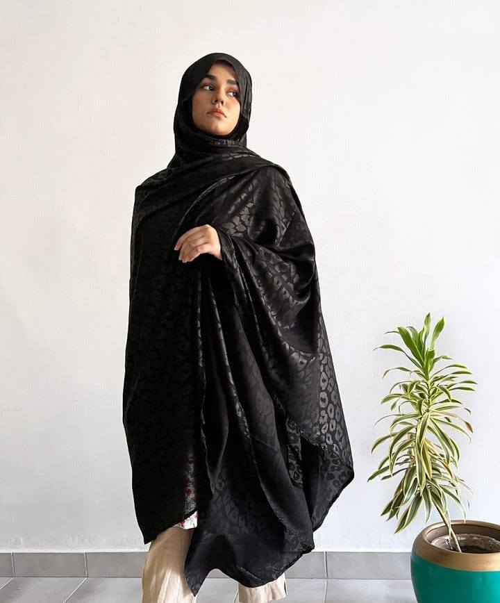 Elegant Namaz Chaddar - Black Beauty