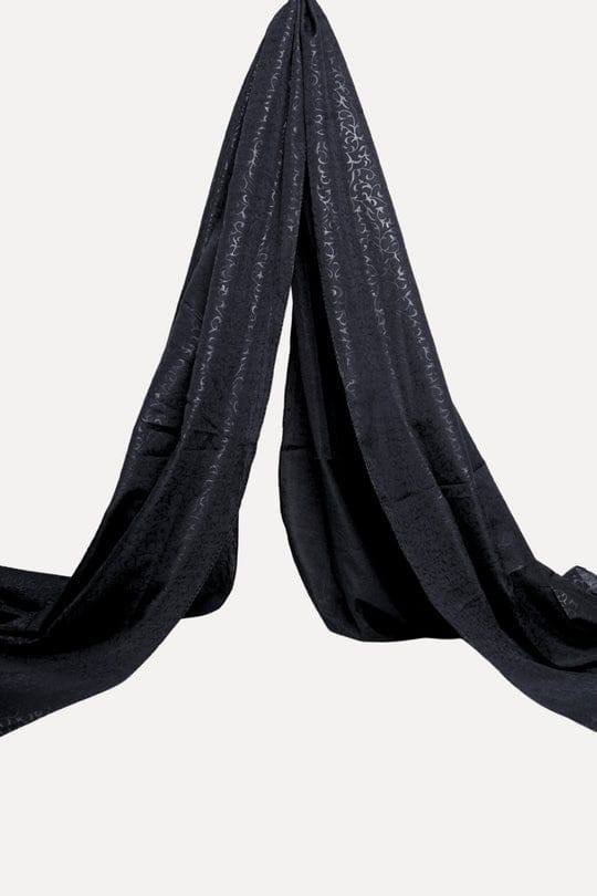 Elegant Namaz Chaddar - Black Beauty