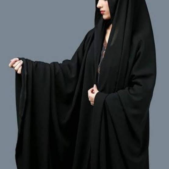 Black Irani chadar khimar