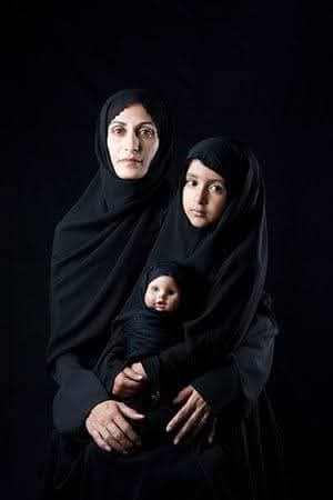 Black Irani chadar khimar