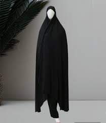 Black Irani chadar khimar