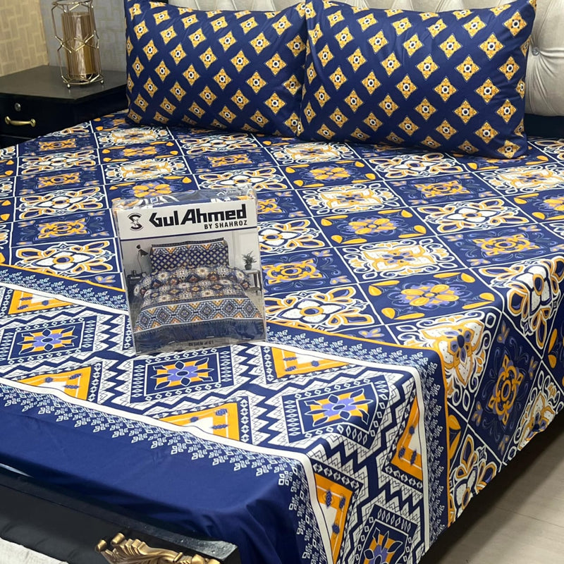 GUL AHMED  REPLICA BOX PACKING BEDSHEET