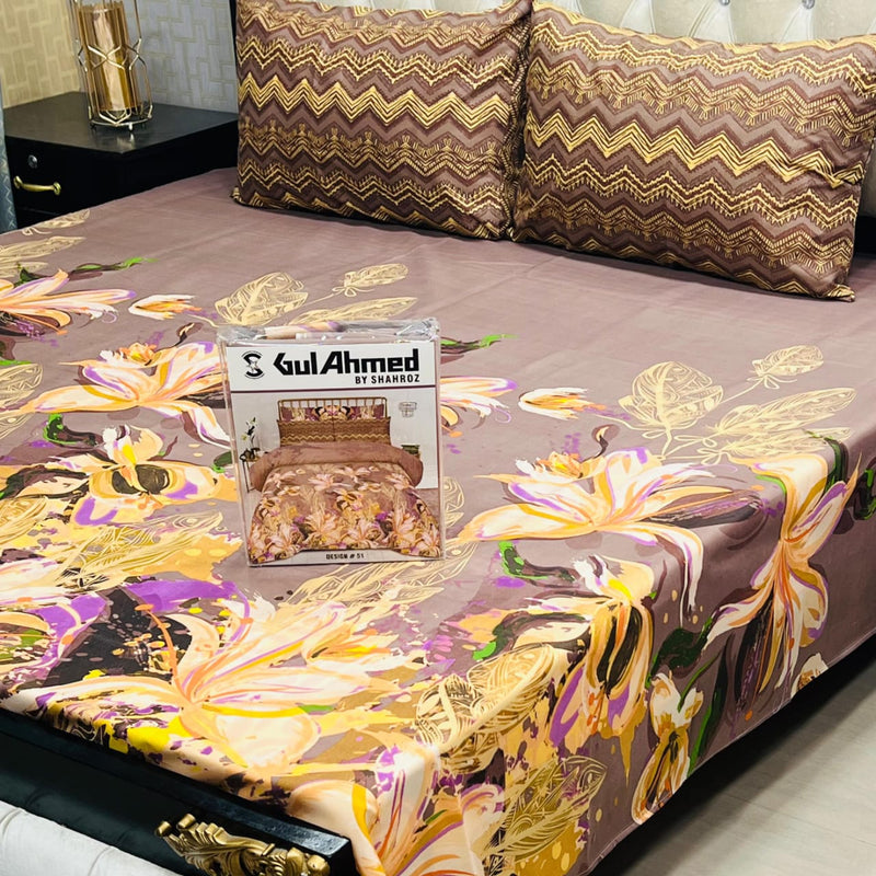 GUL AHMED  REPLICA BOX PACKING BEDSHEET