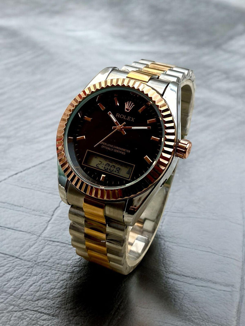 ROLEX UNIQUE DOUBLE TIME WATCHES