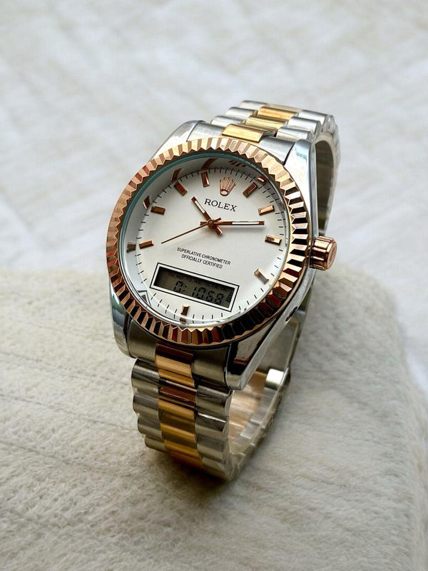ROLEX UNIQUE DOUBLE TIME WATCHES